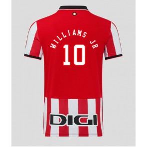 Athletic Bilbao Nico Williams #10 Replica Home Stadium Shirt 2025-26 Short Sleeve